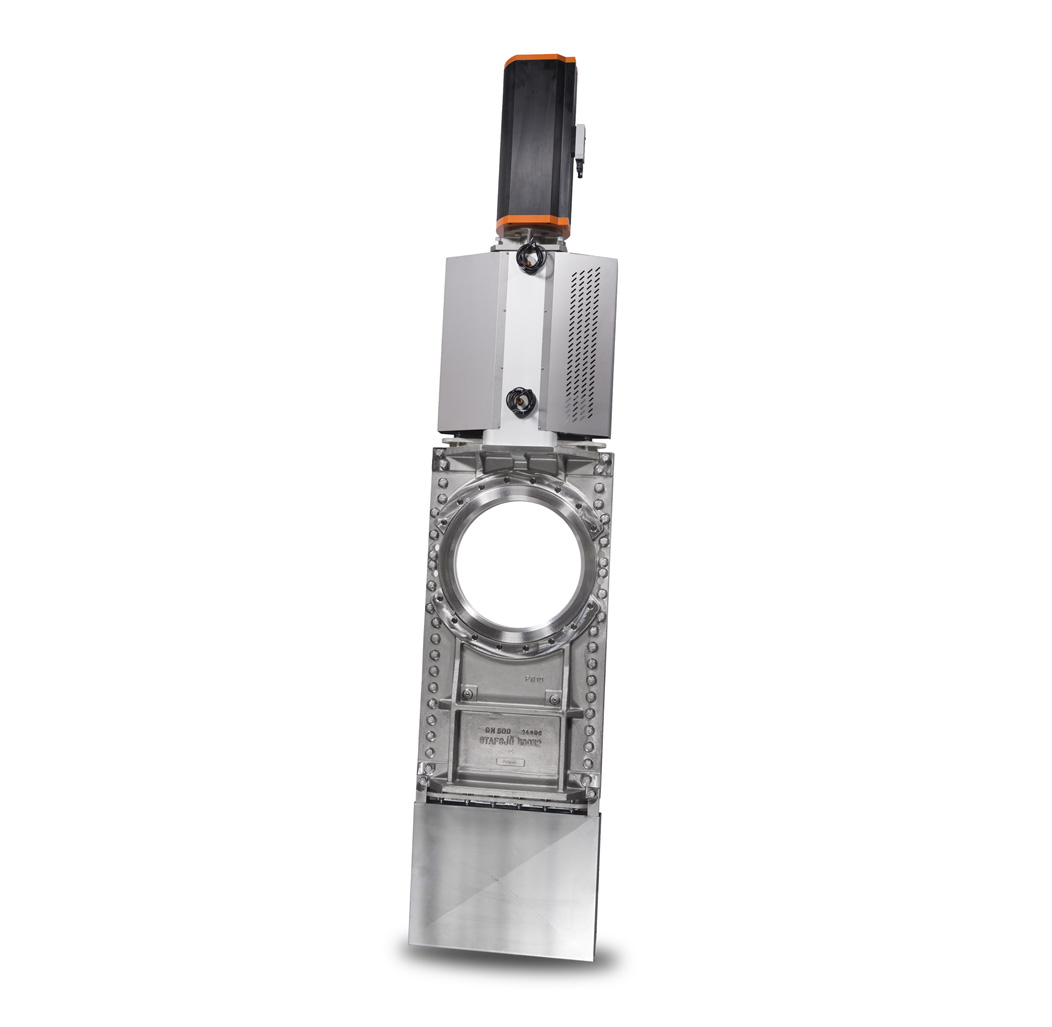 HP knife gate valve