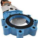 Knife gate valve WB14 close-up